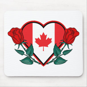Alfombrilla De Ratón Corazón Canadá