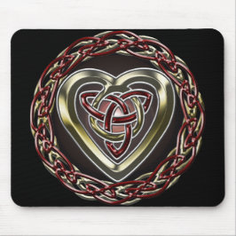 Alfombrilla De Ratón Corazón céltico Mousepad