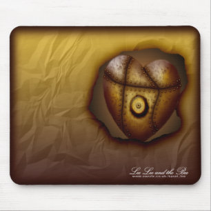 Alfombrilla De Ratón Corazón clavado, mousepad