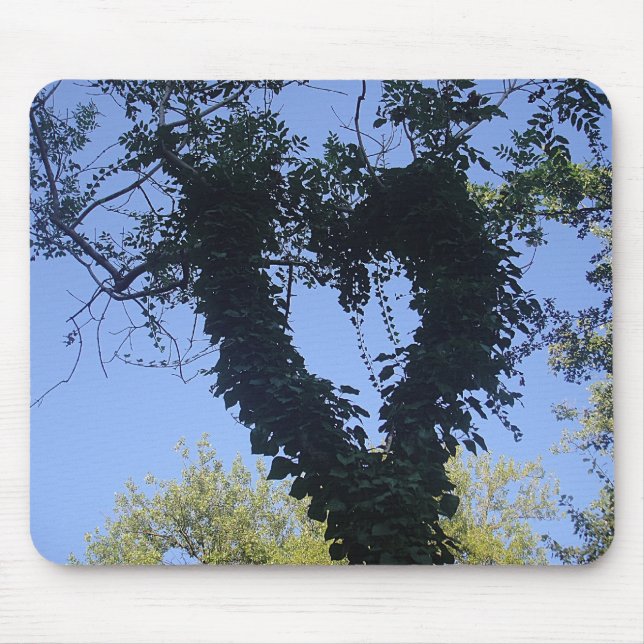 Alfombrilla De Ratón Corazón de árbol (Frente)