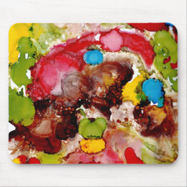 Alfombrilla De Ratón Corazón de Brown del cojín de ratón