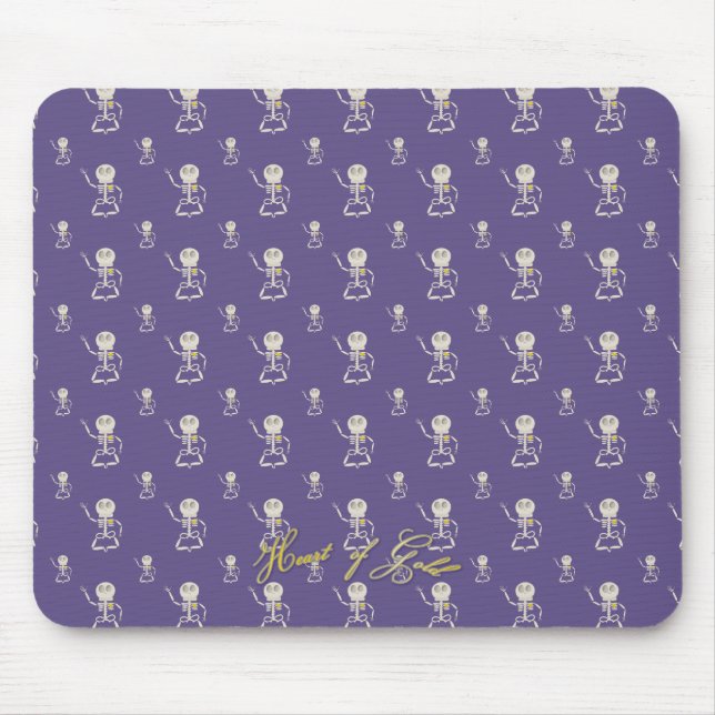 Alfombrilla de ratón Corazón de Oro (Frente)