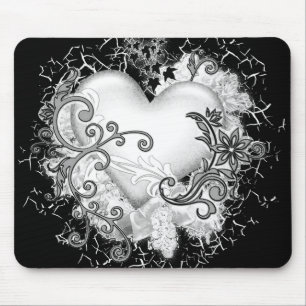 Alfombrilla De Ratón Corazón decorativo