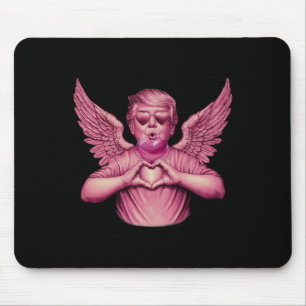 Alfombrilla De Ratón Corazón divertido de chicle rosa de San Valentín d