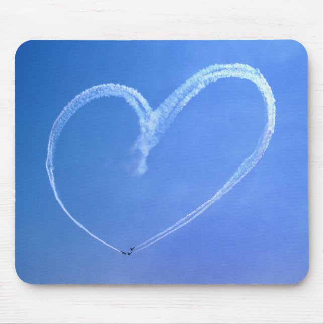 Alfombrilla De Ratón Corazón Mousepad del cielo (Frente)