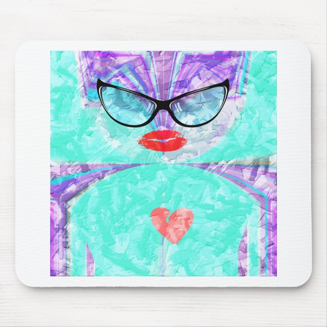 Alfombrilla De Ratón Corazón perfecto (Frente)