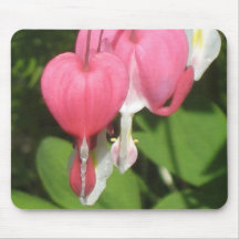 Corazón sangrado floral - Personalizado Mousepad