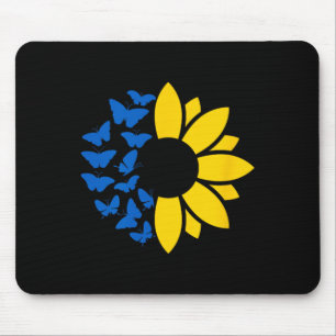 Alfombrilla De Ratón Corazón Ucrania Girasol