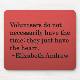 Alfombrilla De Ratón Corazón voluntario