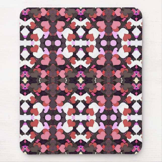 ALFOMBRILLA DE RATÓN CORAZONES (Frente)