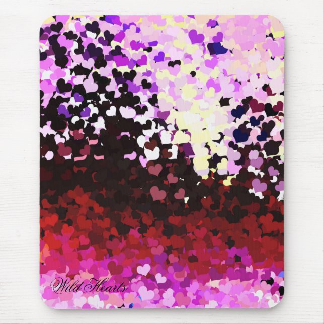 ALFOMBRILLA DE RATÓN CORAZONES (Frente)