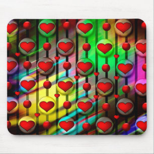 Alfombrilla De Ratón Corazones