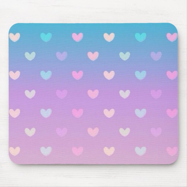 Alfombrilla De Ratón Corazones (Frente)