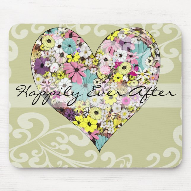 Alfombrilla De Ratón Corazones (Frente)