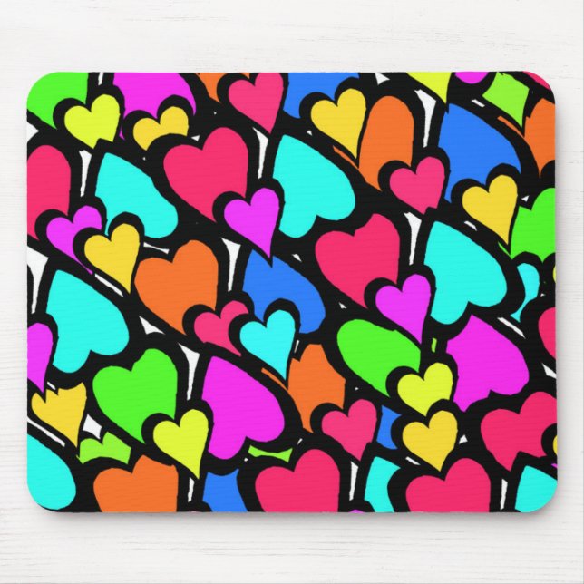 Alfombrilla De Ratón Corazones 2011 (Frente)