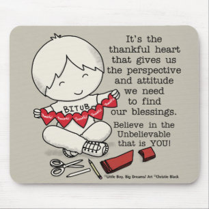 Alfombrilla De Ratón Corazones agradecidas