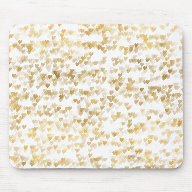 Alfombrilla De Ratón Corazones de oro (Frente)