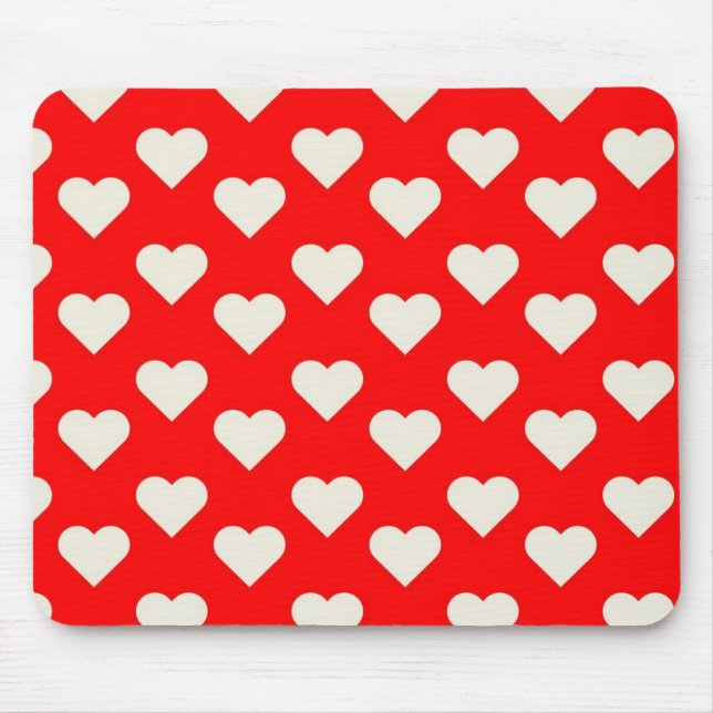 Alfombrilla De Ratón Corazones de San Valentín (Frente)