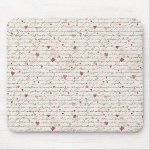 Alfombrilla De Ratón Corazones Rojos de Crema
