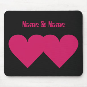 Alfombrilla De Ratón Corazones rojos Valentine personalizado mousepad