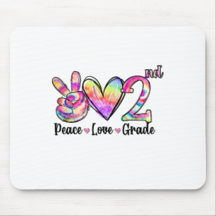 Alfombrilla De Ratón Corbata de Paz Amor 2do Grado Tie Dye Ck Para Escu