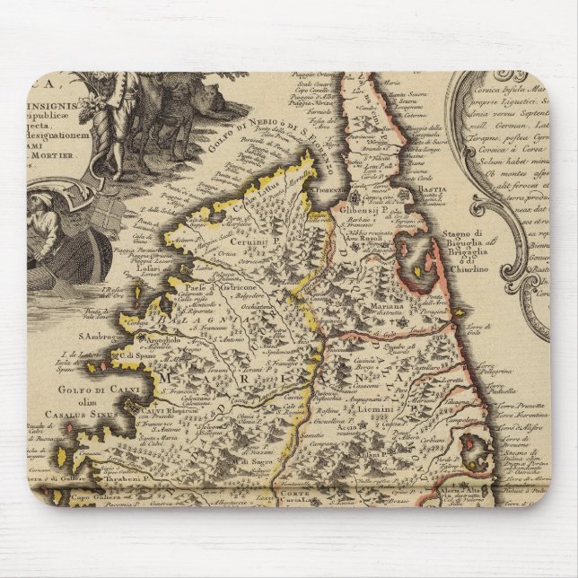 Alfombrilla De Ratón Córcega (Frente)