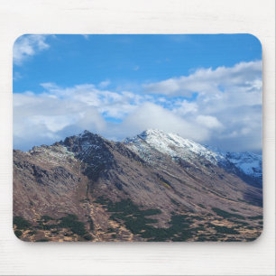 Alfombrilla De Ratón Cordillera salvaje con picos nevados