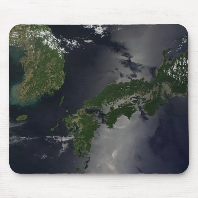 Alfombrilla De Ratón Corea del Norte y Corea del Sur, (Frente)