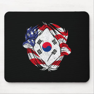 Alfombrilla De Ratón Corea del Sur Ama Corea del Sur Orgullo Patriota C