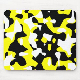 Alfombrilla De Ratón Corey Tiger 80s Retro Camuflaje Amarillo (Camo)