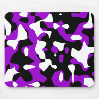 Alfombrilla De Ratón Corey Tiger 80s Retro Camuflaje Morado (Camo)