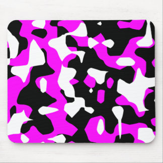 Alfombrilla De Ratón Corey Tiger 80s Retro Camuflaje Rosa Caliente (Cam