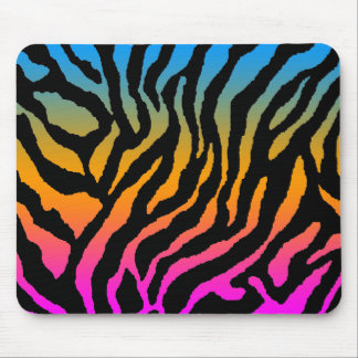 Alfombrilla De Ratón COREY TIGER 80's RETRO MULTICOLOR BLACK STRIPES