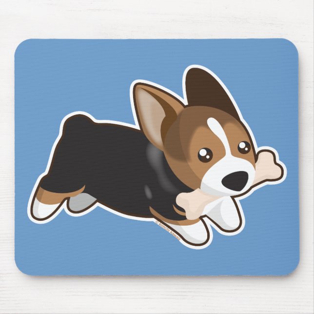 Alfombrilla De Ratón Corgi (Frente)