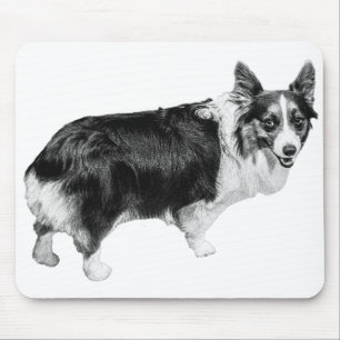 Alfombrilla De Ratón Corgi Ánimo de Brillo de Escritorio