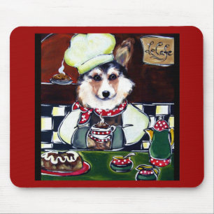 Alfombrilla De Ratón Corgi Chef