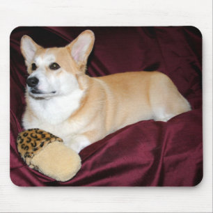 Alfombrilla De Ratón Corgi de mirada real Galés del Pembroke
