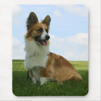 Alfombrilla De Ratón Corgi mullido Galés de la rebeca