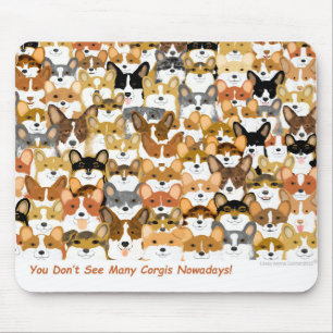 Alfombrilla De Ratón Corgi Multi