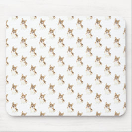 Alfombrilla De Ratón Corgi (rojo)