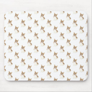 Alfombrilla De Ratón Corgi (rojo)
