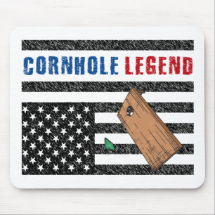 Alfombrilla De Ratón Cornhole Legend USA