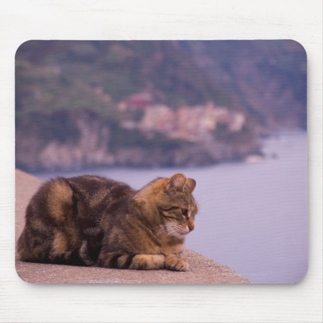 Alfombrilla De Ratón Corniglia, Cinque Terre, Italia (Frente)