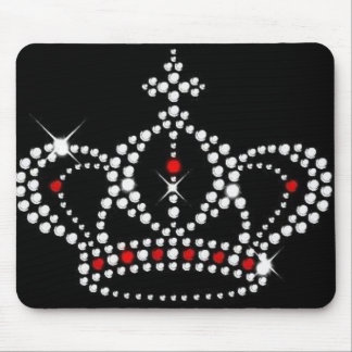 Alfombrilla De Ratón Corona con Bling Mousepad
