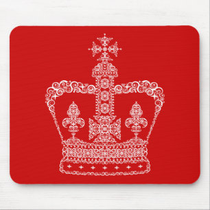 Alfombrilla De Ratón Corona de rey o reina