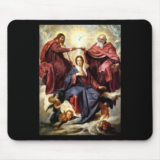Alfombrilla De Ratón Coronación de la Virgen (Frente)