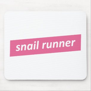 Alfombrilla De Ratón Corredor lento. Snail Runner