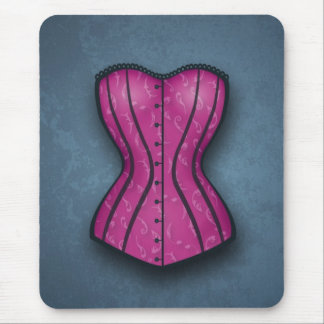 Alfombrilla De Ratón Corset rosado de bonito