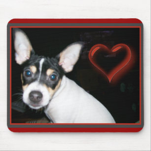 Alfombrilla De Ratón Corta Rattie con corazón