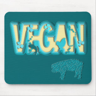 Alfombrilla De Ratón Corte de papel vegano